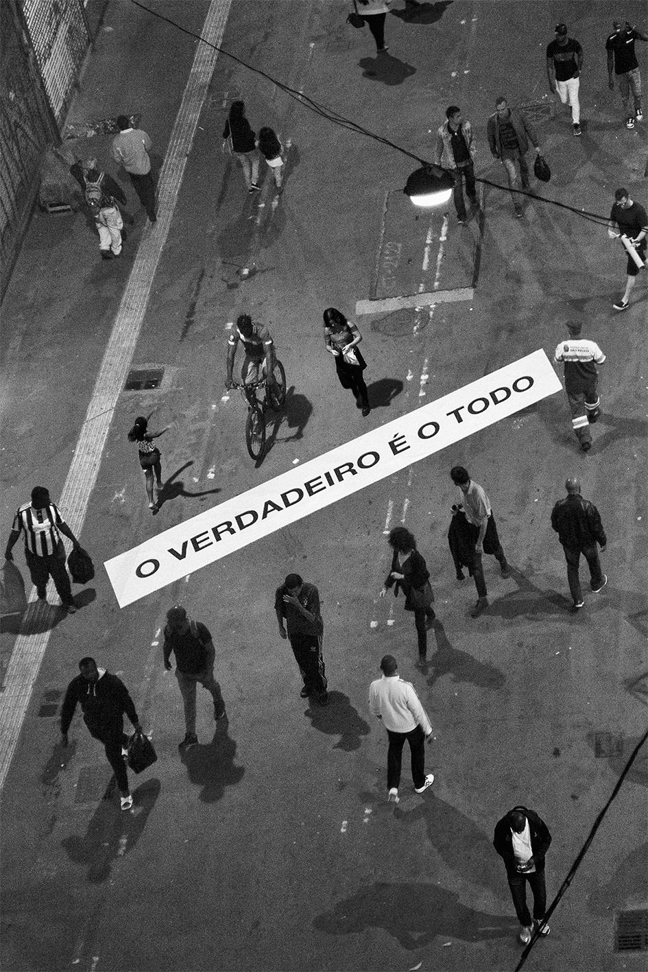 Guilherme Licurgo Black and White Photograph - Manifesto XIV, Sao Paulo. From the Manifesto Series