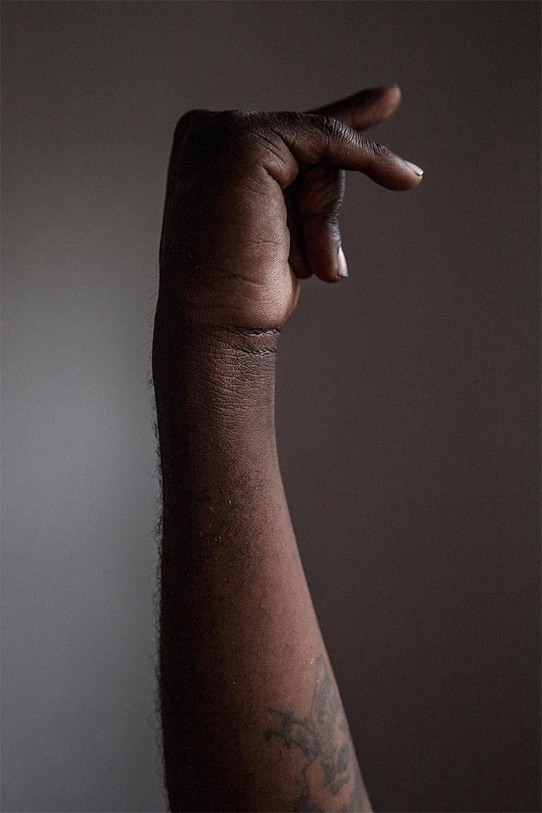 Manifesto VIII, Rio de Janeiro. Manifesto Series. Man Arm Fist. Color Photo 