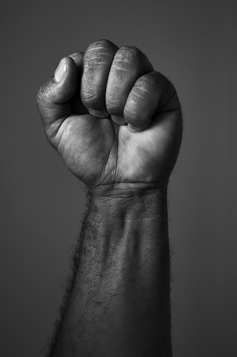 Guilherme Licurgo Black and White Photograph - Manifesto IV, From the Manifesto series 