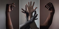Manifesto VIII, Race, and IX. Color Male Arm Fists photographs