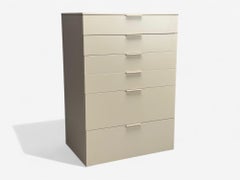 Guilio Cappelini, Laca mate crema, Highboy, Italia, 2010s