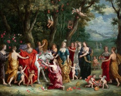 Guillam Forchondt & Ferdinand van Kessel, "El Rapto de Europa", siglo XVII