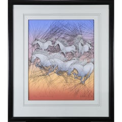 Guillaume Azoulay 'Dix Huit Chevaux' Signed, Limited Edition Print