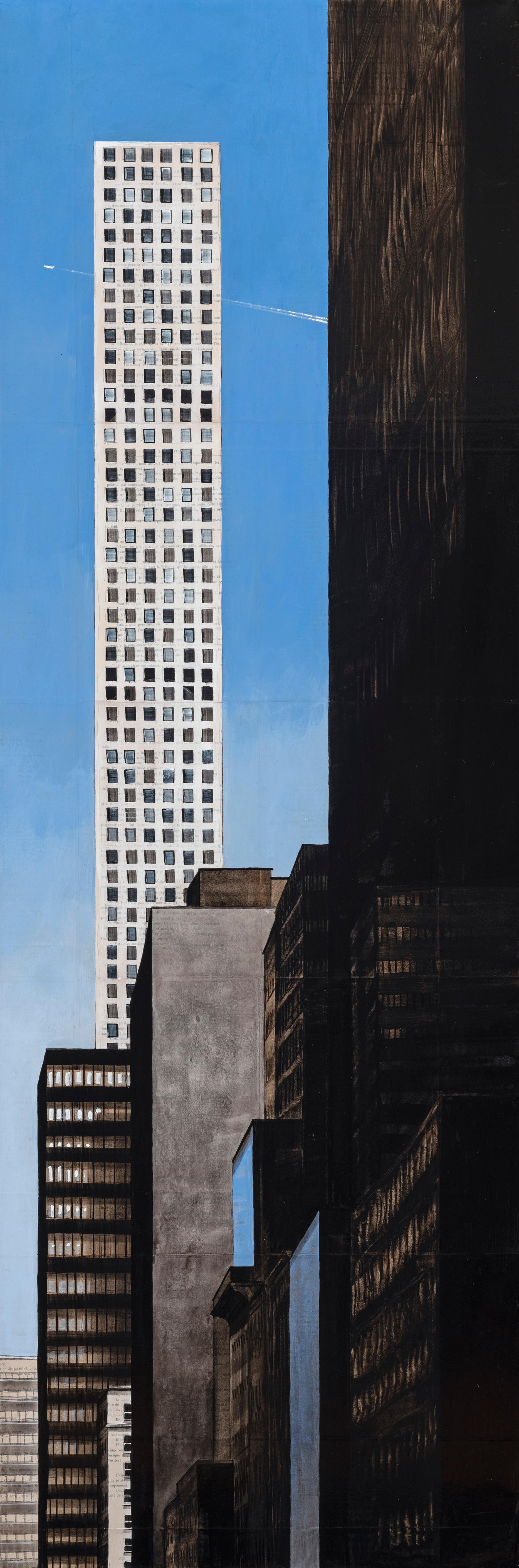 57th and Broadway by Guillaume Chansarel - Urban Landscape, New York City