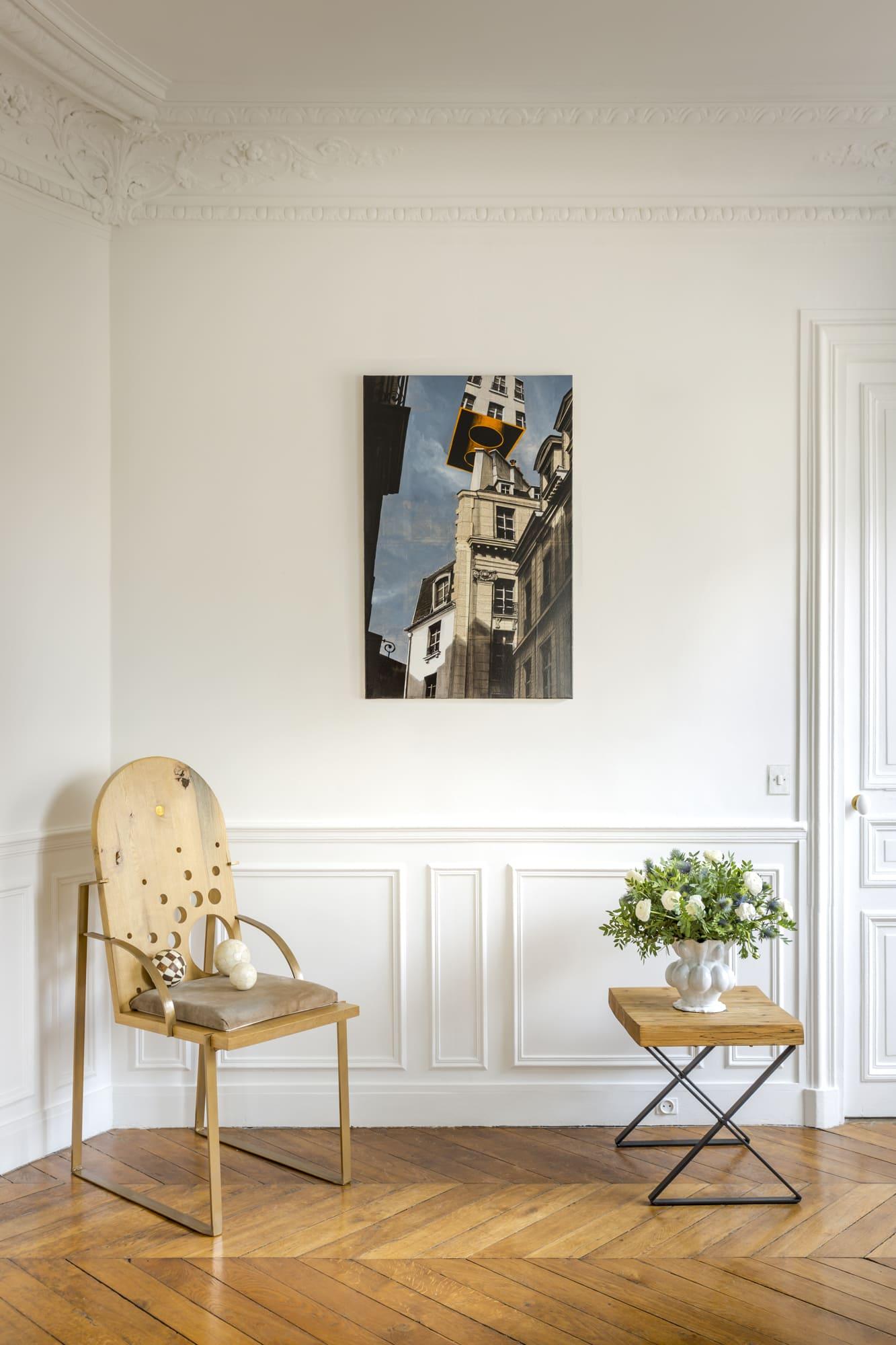 Epreuve de l'Irréel n°2/19 de Guillaume Chansarel - Pintura paisaje urbano - Painting de Guillaume Chansarel (Guiyome)