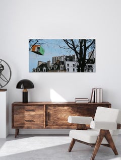 Epreuve de l'Irréel n°8/19 by Guillaume Chansarel- Urban landscape painting