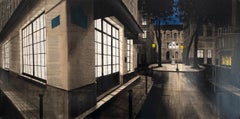 Furstemberg 1 by Guillaume Chansarel - Urban landscape painting, Paris cityscape