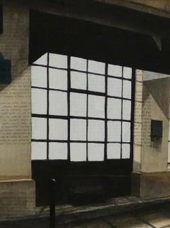 Jacques II di Guillaume Chansarel - Paesaggio urbano dipinto, Parigi, strade