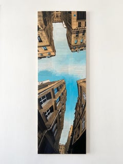 Near la Samaritaine von Guillaume Chansarel – Stadtlandschaftsmalerei, Paris