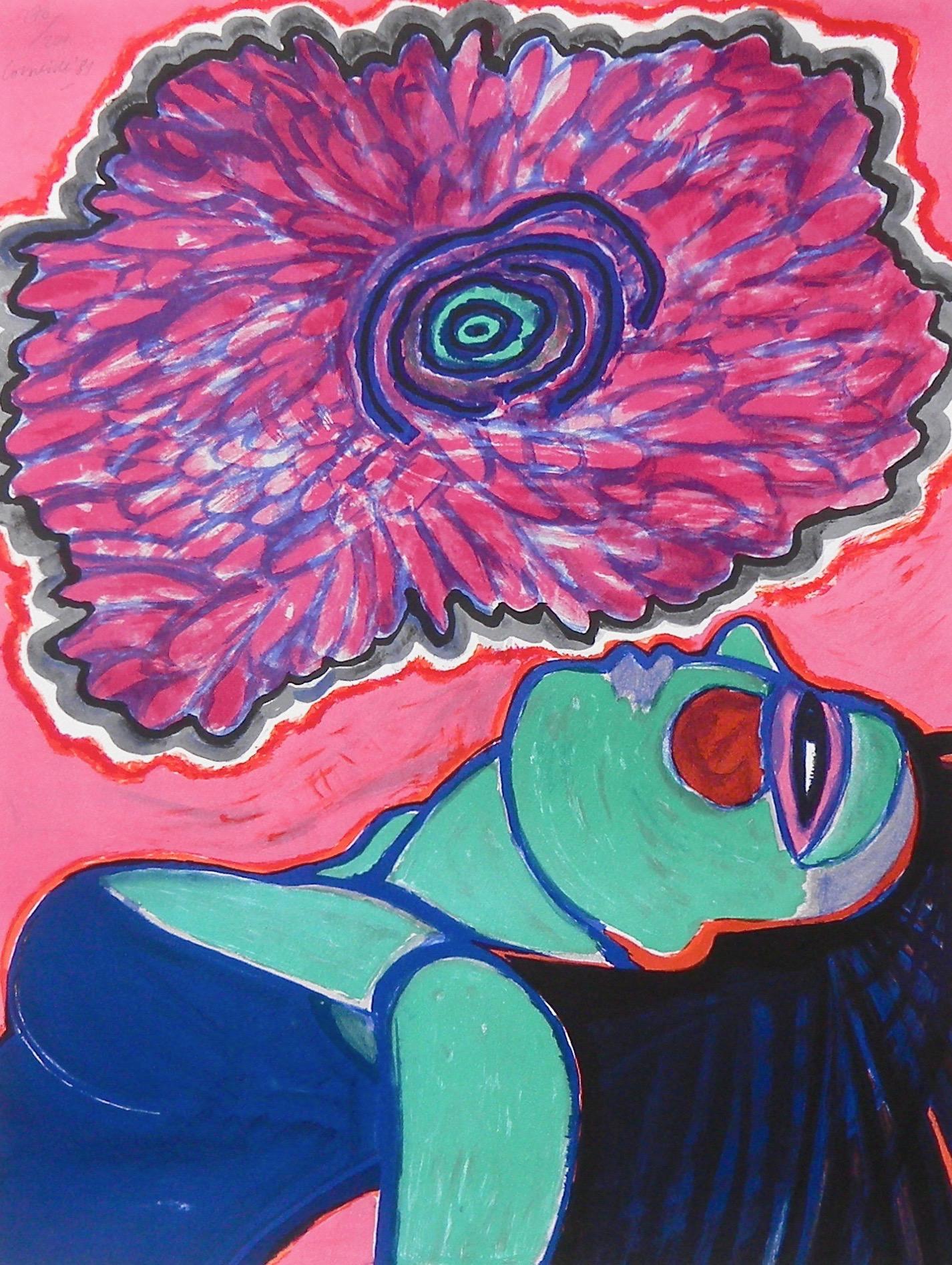 Guillaume Corneille Figurative Print - Iveresse, Guillaume Cornelis van Beverloo, Corneille