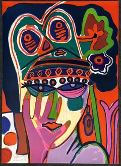 Ritratto 1982 Litografia firmata in edizione limitata