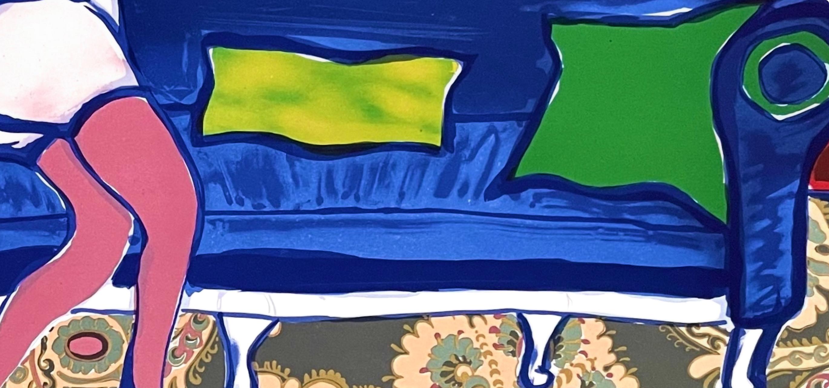 Le Divan Bleu, Guillaume Cornelis van Beverloo, Corneille For Sale 4