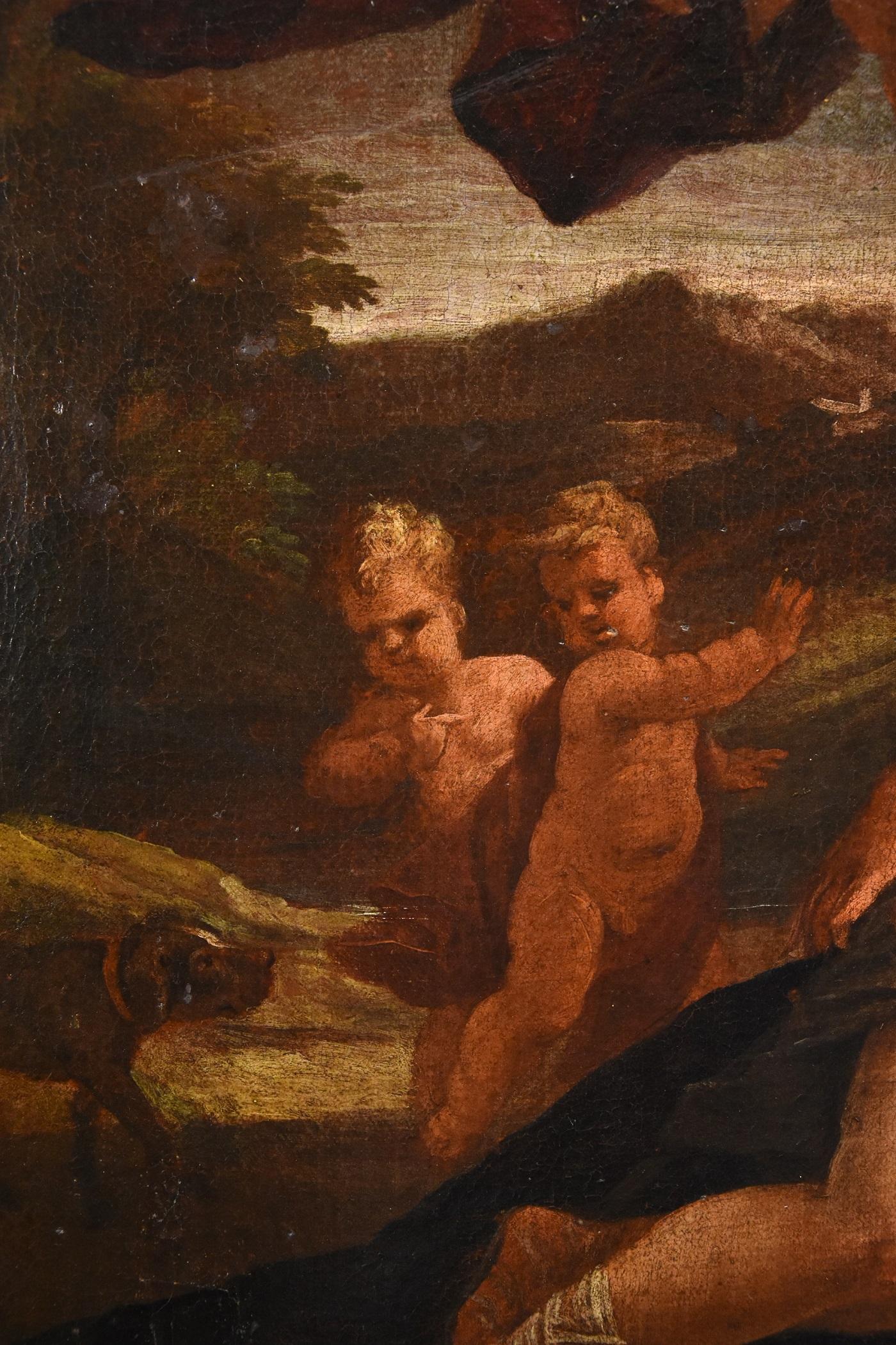 Il riposo di Diana, Guillaume Courtois detto il Borgognone (1626 - 1679) in vendita 3