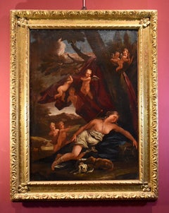 Resting Of Diana, Guillaume Courtois, bekannt als „il Borgognone“ (1626 - 1679) 