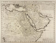 Map of Egypt, Nubia and Part of Abyssinia