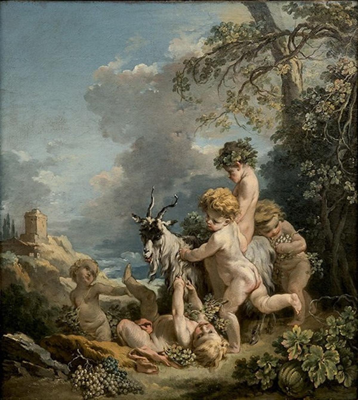 Guillaume Denière A  Gruppo figurativo autunnale Bronzo in vendita 8