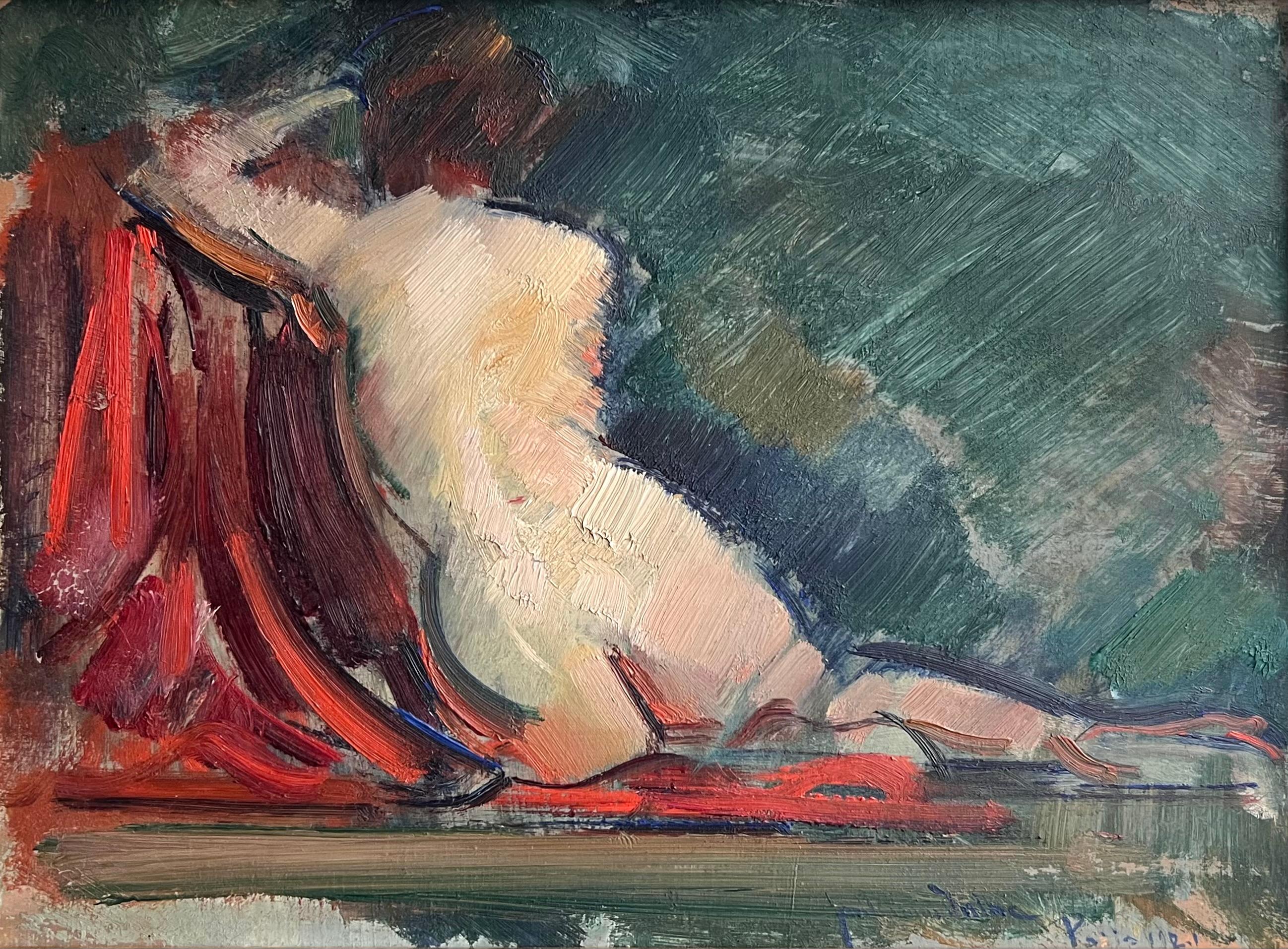 Nu de dos - Painting de Guillaume Dulac