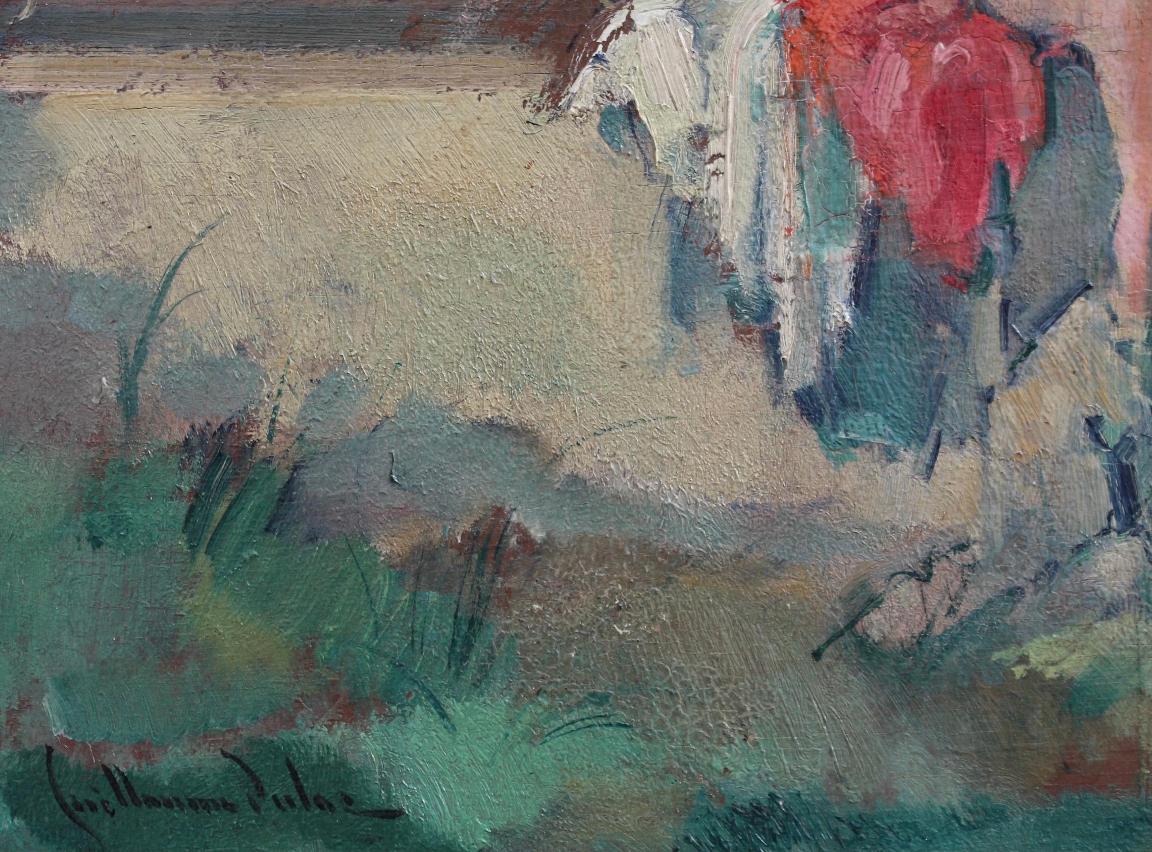 Paisaje con dos bañistas en venta 10