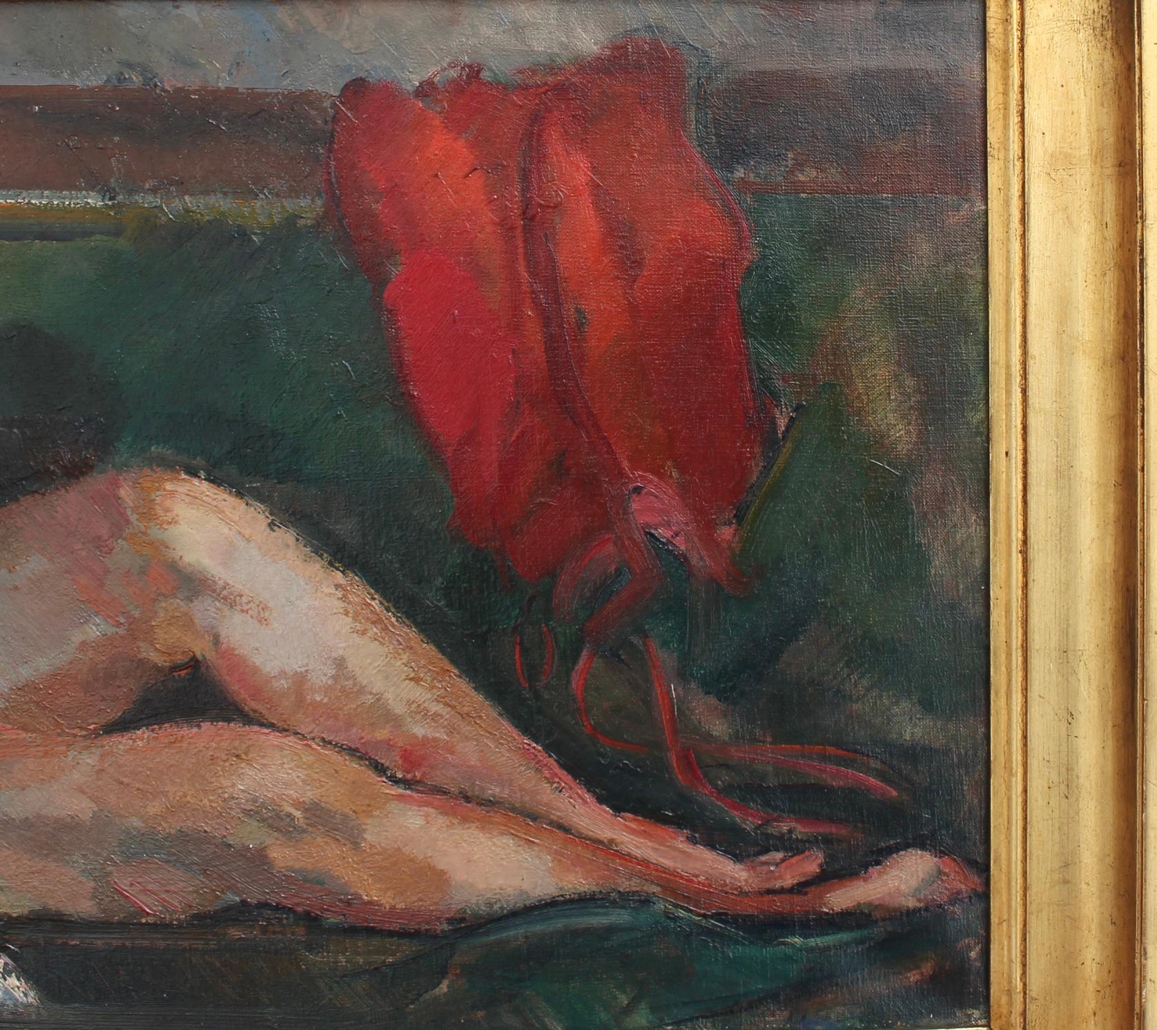 Desnudo recostado