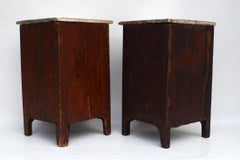 Guillaume Kemp, Pair of Corner Cabinets, Paris, 1780s