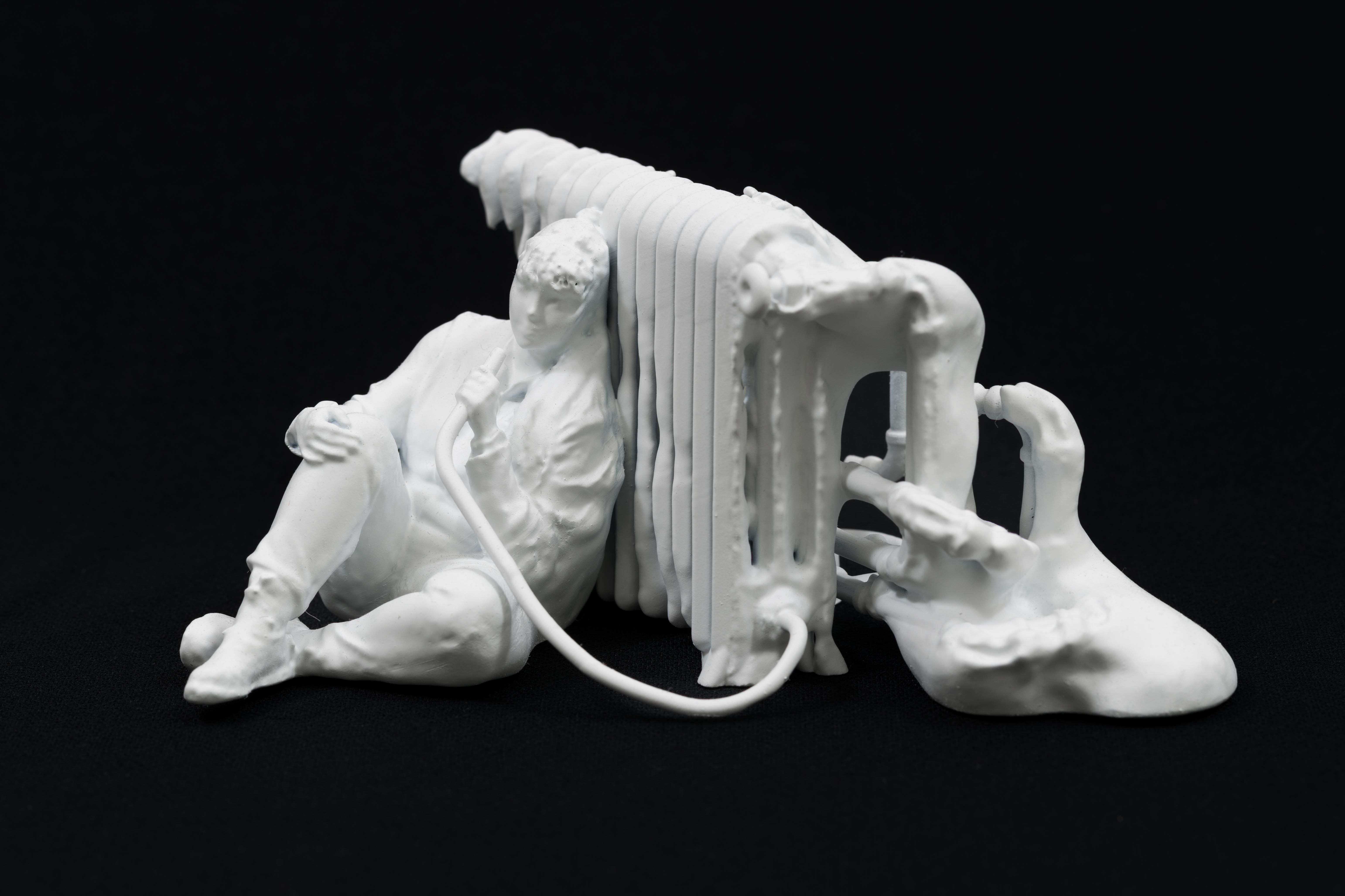 Julia - Sculpture by Guillaume Lachapelle
