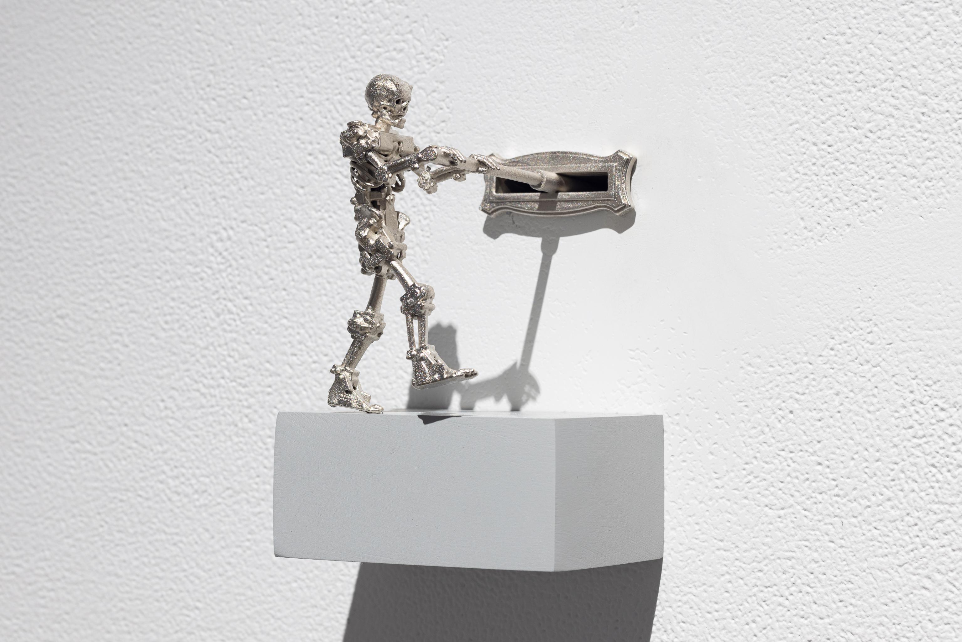 Le Disjoncteur Sculpture, 3D Printed, Geometric, Contemporary Art