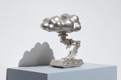 Nuage Mécanique Sculpture, Imprimé en 3D, Géométrique, Art Contemporain