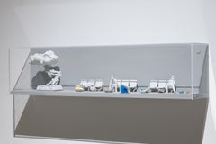 Nuage Sans Nom 1 Skulptur, 3D gedruckt, geometrisch, 25.5x6x5 in