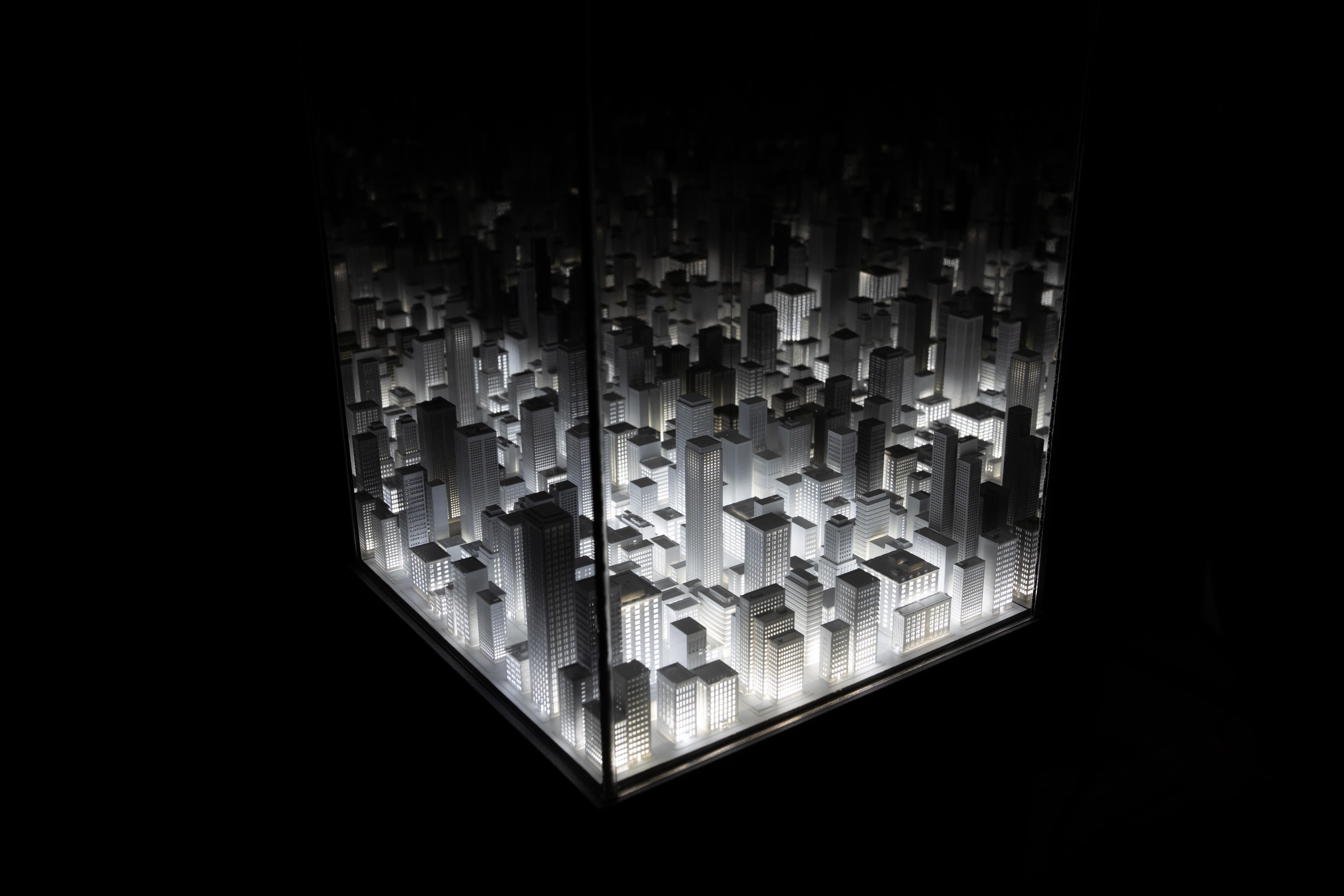 Guillaume Lachapelle Figurative Sculpture - Nuit Blanche