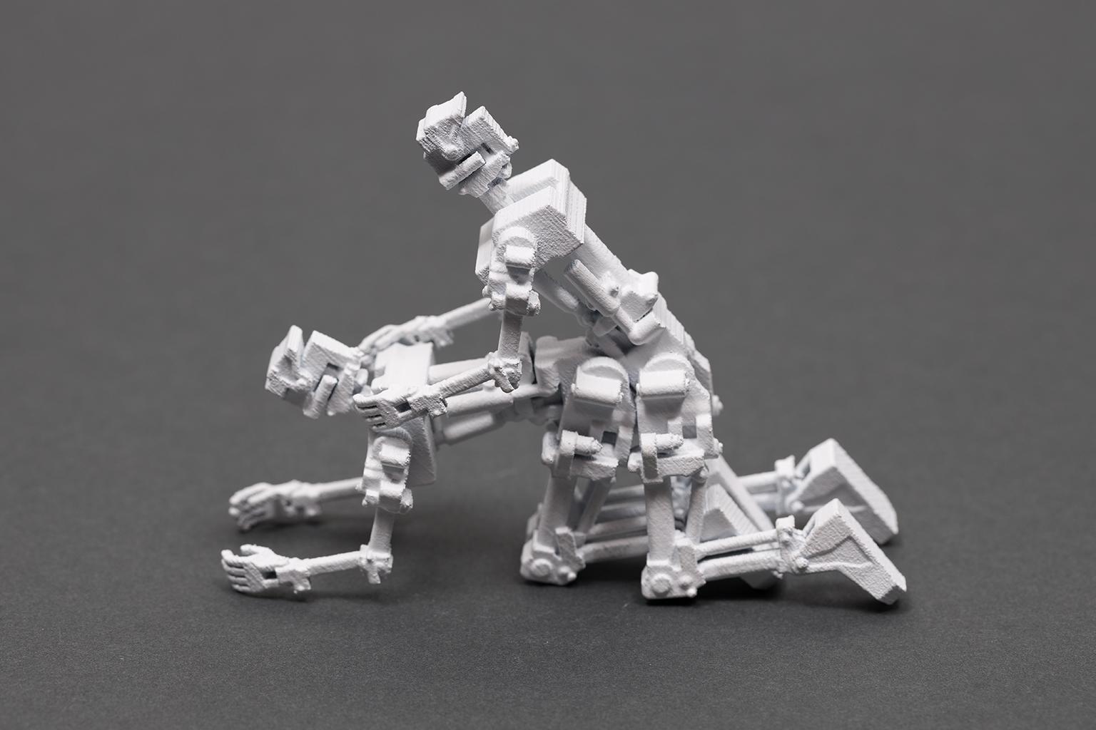Guillaume Lachapelle Figurative Sculpture - Self-Replicating Machines