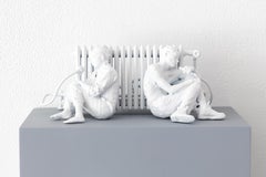 The Lovers Sculpture, Contemporary Resin and Paint, 2010+, Unframed
