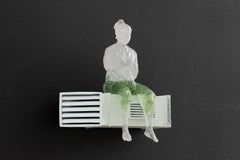 The Suitor Sculpture, Contemporary Resin and Paint, 2010s, Unframed