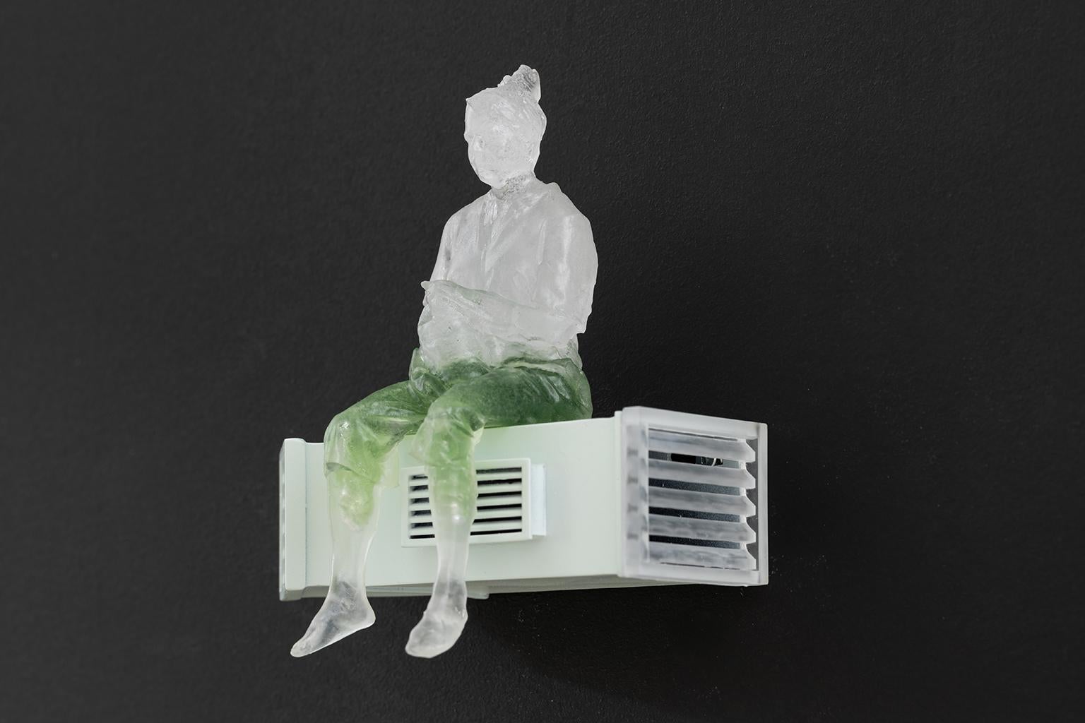Guillaume Lachapelle Figurative Sculpture - The suitor