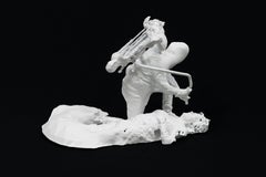 Untitled Contemporary Sculpture in Paint and Resin, 2010s, Unframed