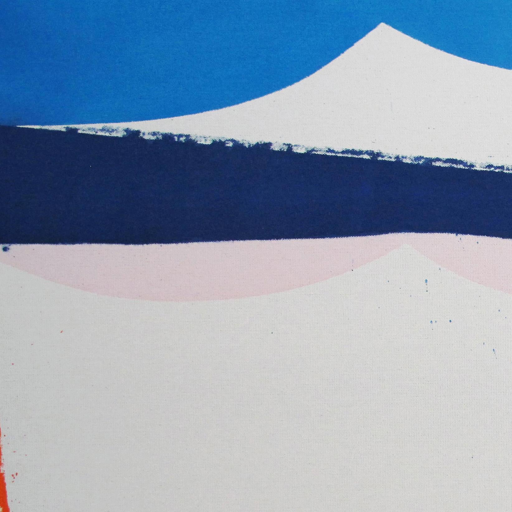 A L'Horizon 02 (Pittura astratta) - Painting Astratto di Guillaume Moschini