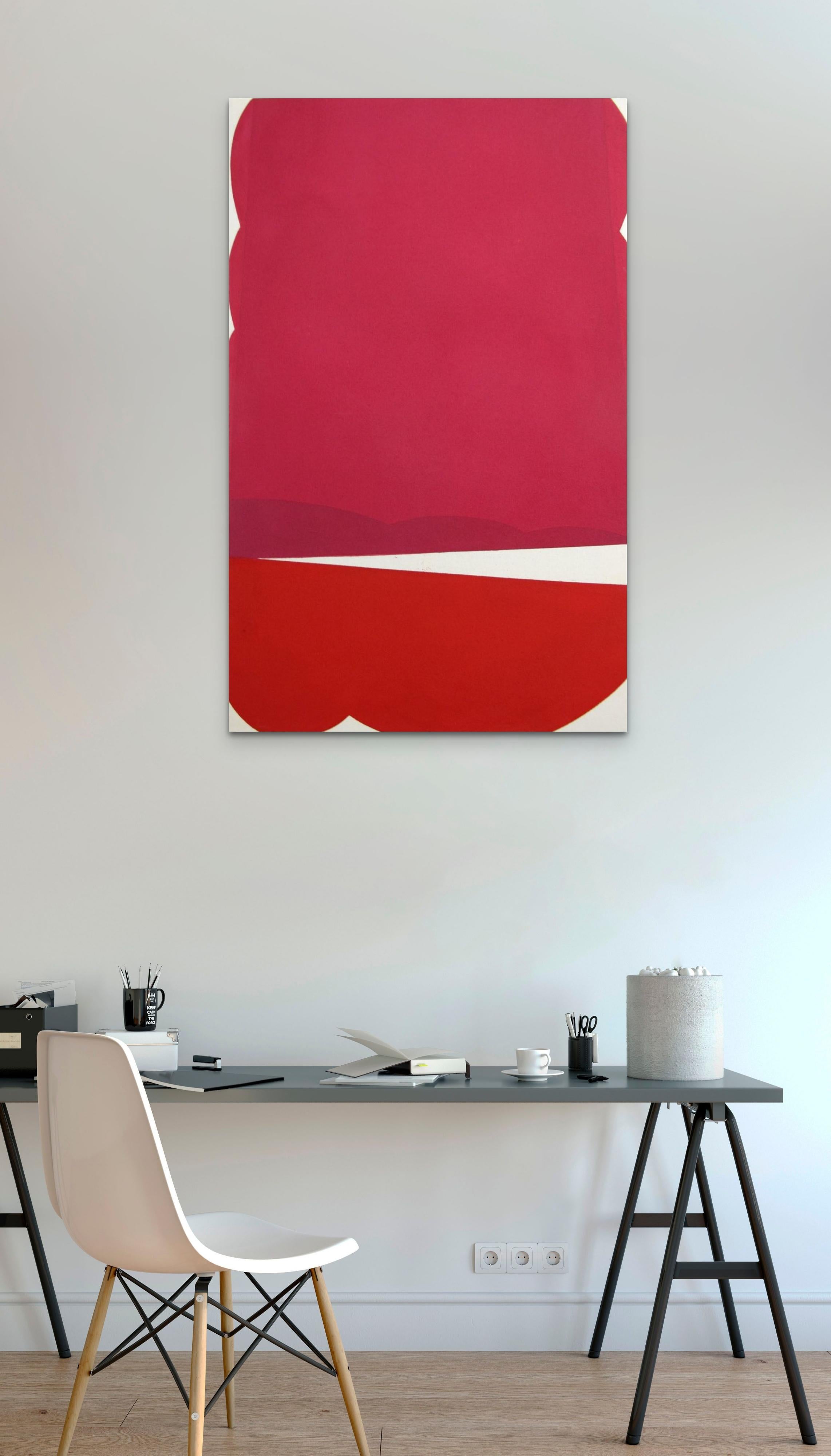 EM 2 L'A - Suite 02 M50 (Abstract painting) - Painting by Guillaume Moschini