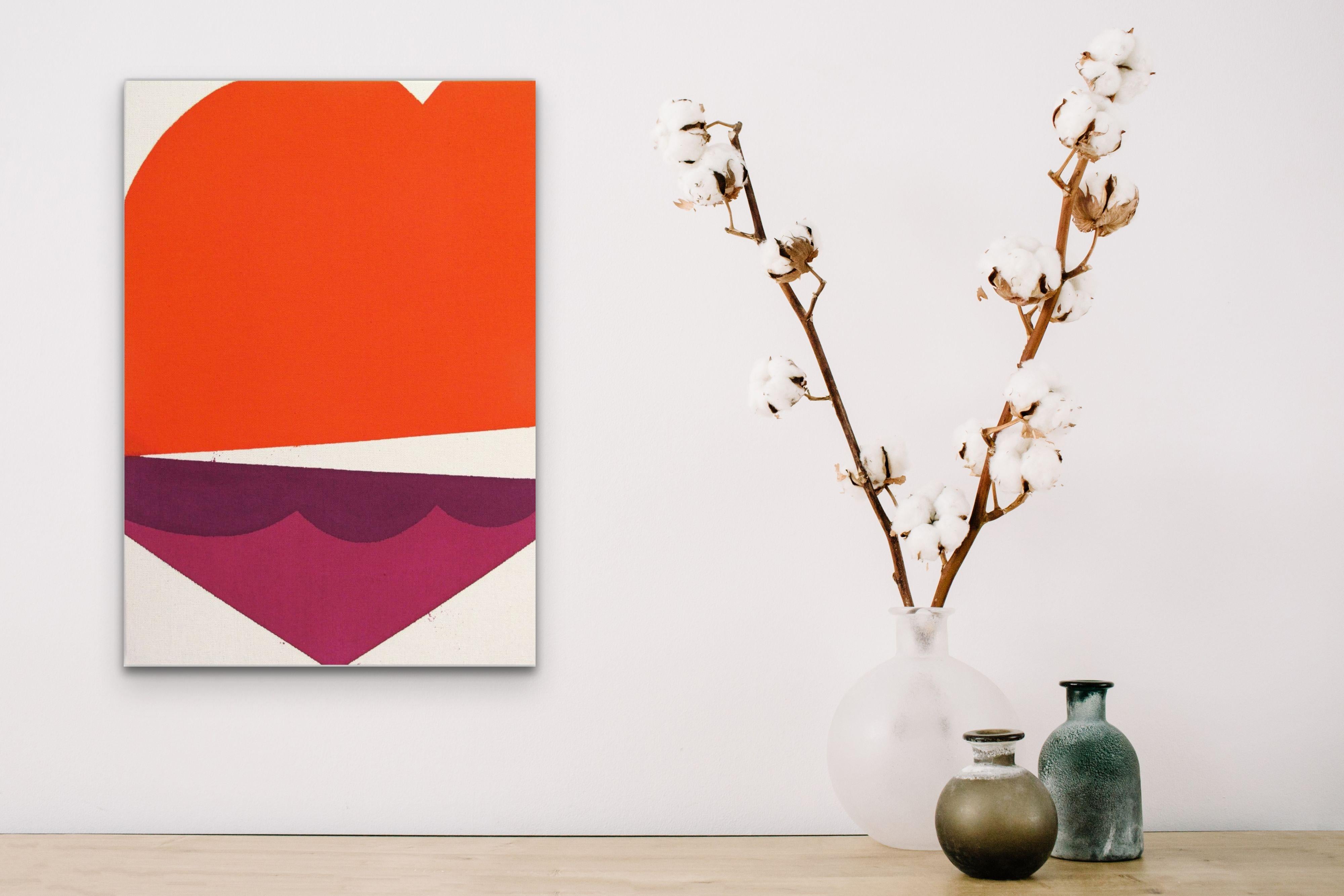 EM 2 L'A - Suite 02 PFA (Abstrakte Malerei) – Painting von Guillaume Moschini