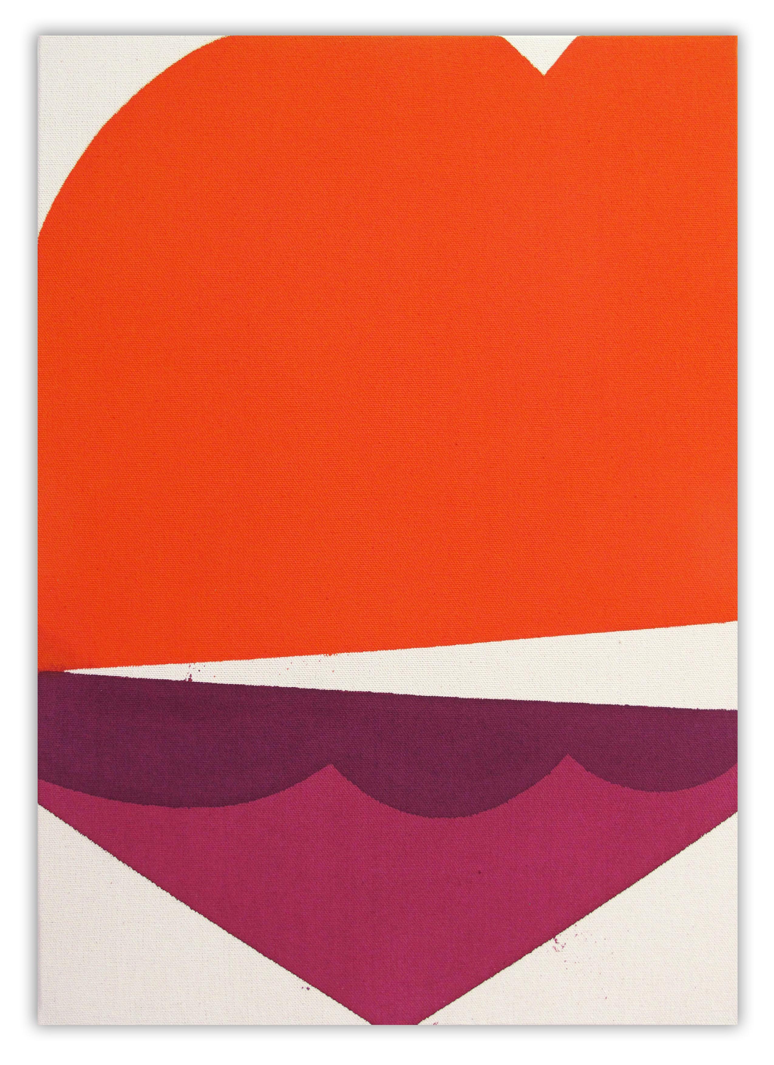 Guillaume Moschini Abstract Painting – EM 2 L'A - Suite 02 PFA (Abstrakte Malerei)