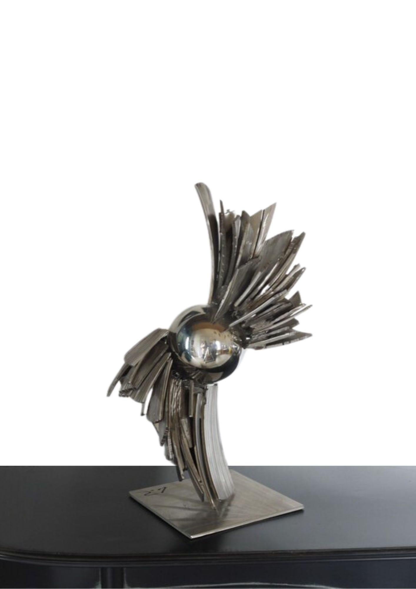 Guillaume Roche Abstract Sculpture - Samouraï - Exclos 216