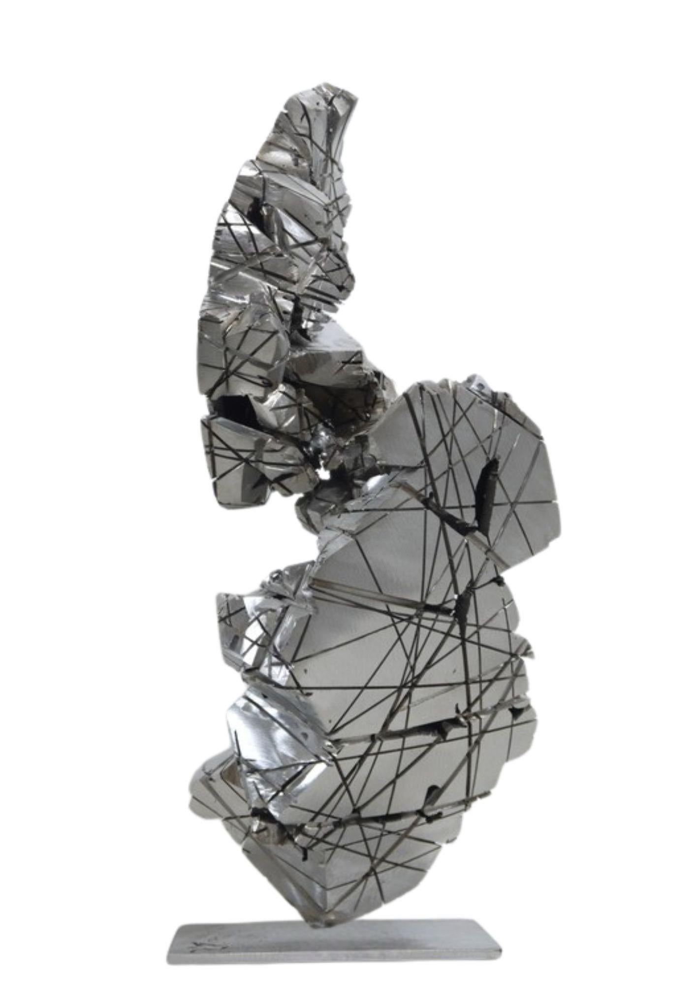 Pyrit 7 (Abstrakt), Sculpture, von Guillaume Roche