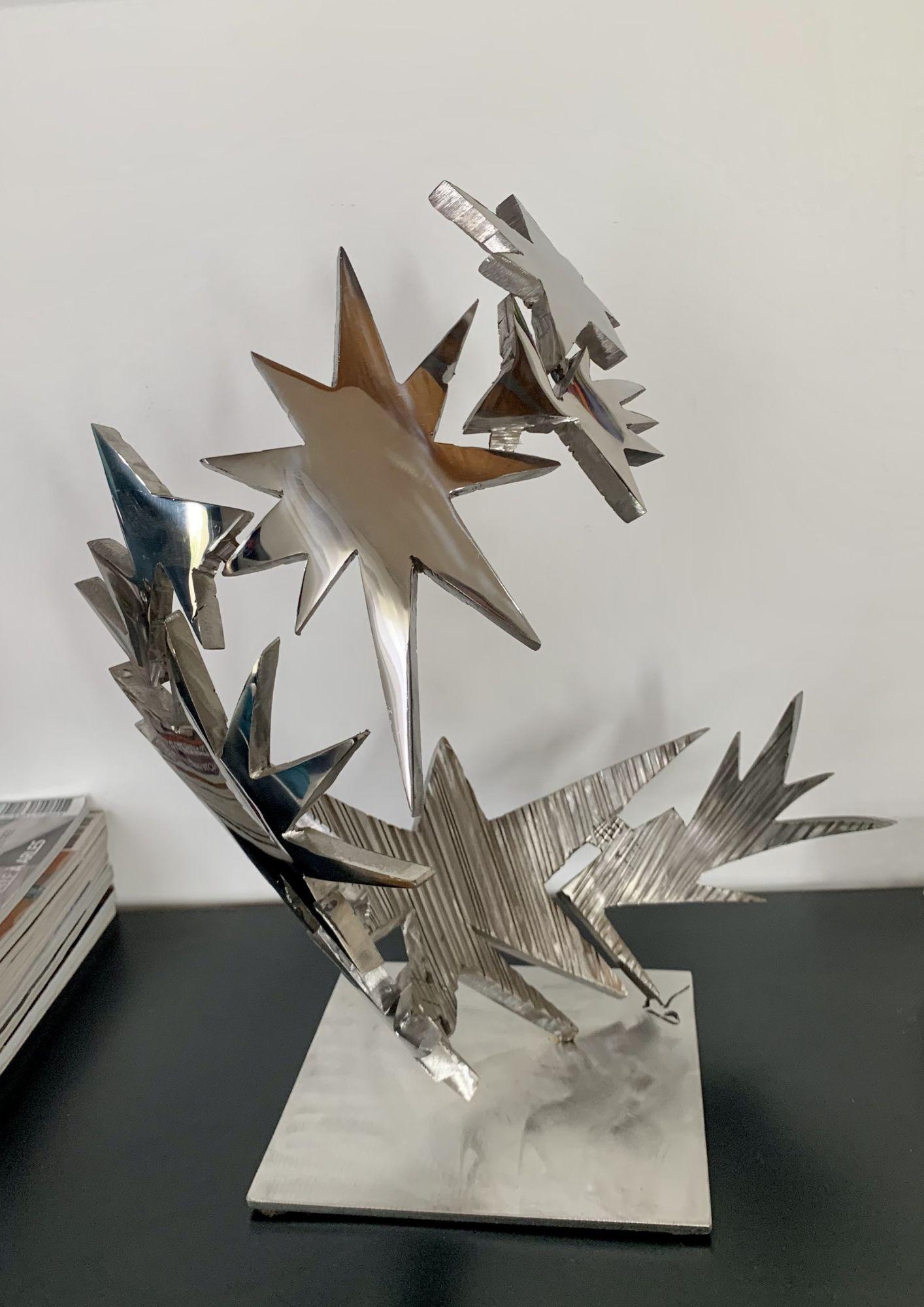Étoile 1 - Abstrait Sculpture par Guillaume Roche