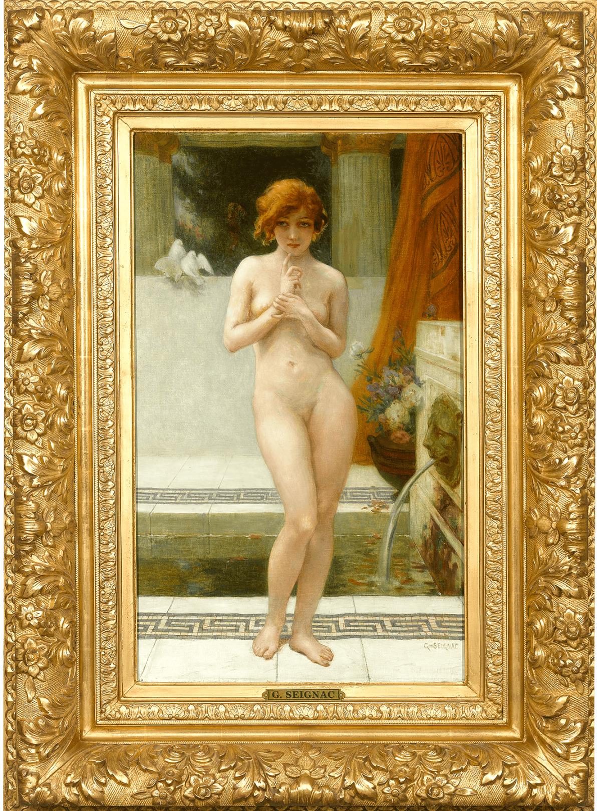 Mutine - Painting de Guillaume Seignac