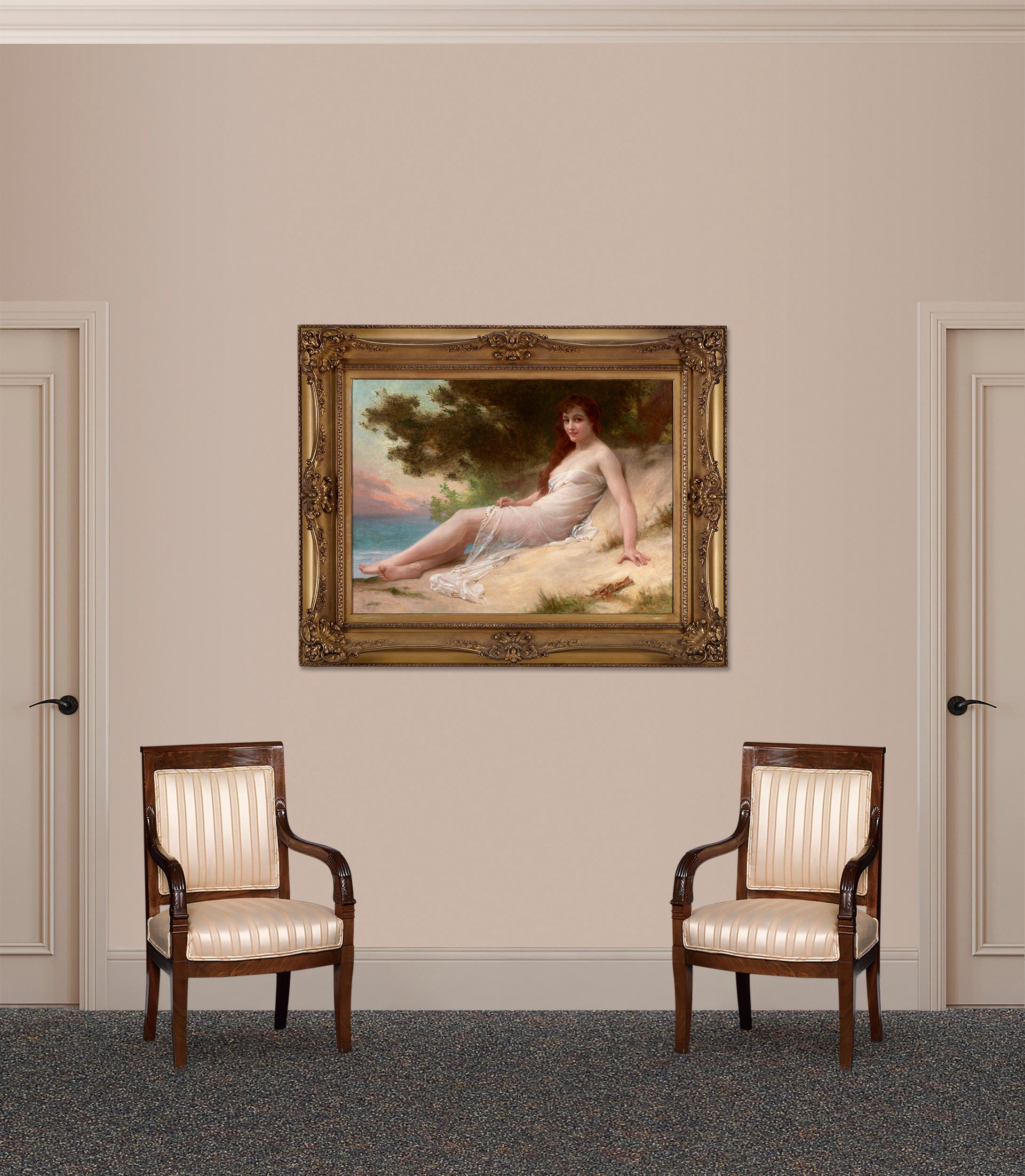 Le peintre académique français Guillaume Seignac était réputé pour son traitement magistral du nu idéalisé. Ses sujets féminins languissants, basés sur des prototypes gréco-romains, étaient et restent l'un des favoris de l'œuvre de l'artiste. La