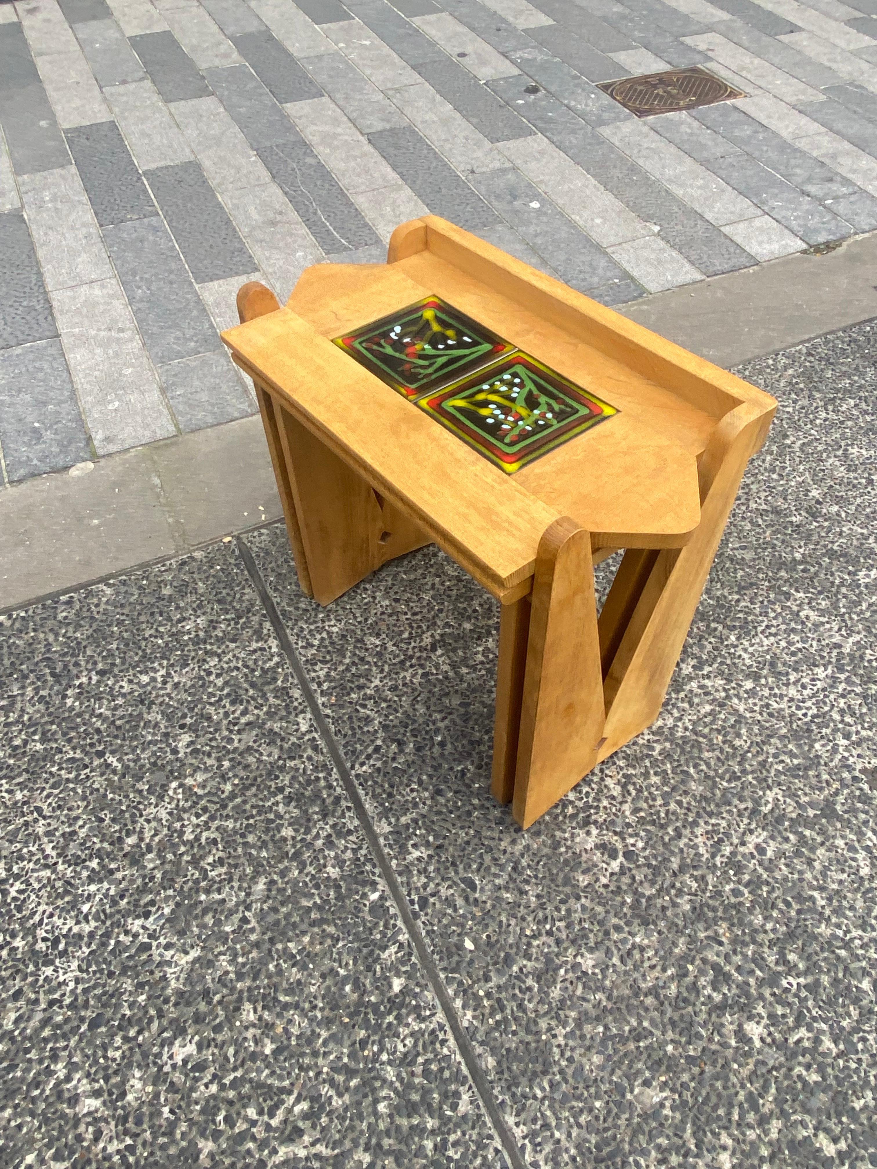 Guillerme and Chambron, 2 Nesting Tables, Edition 