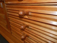 Guillerme and Chambron Credenza in Oak, Edition Votre Maison, circa 1970