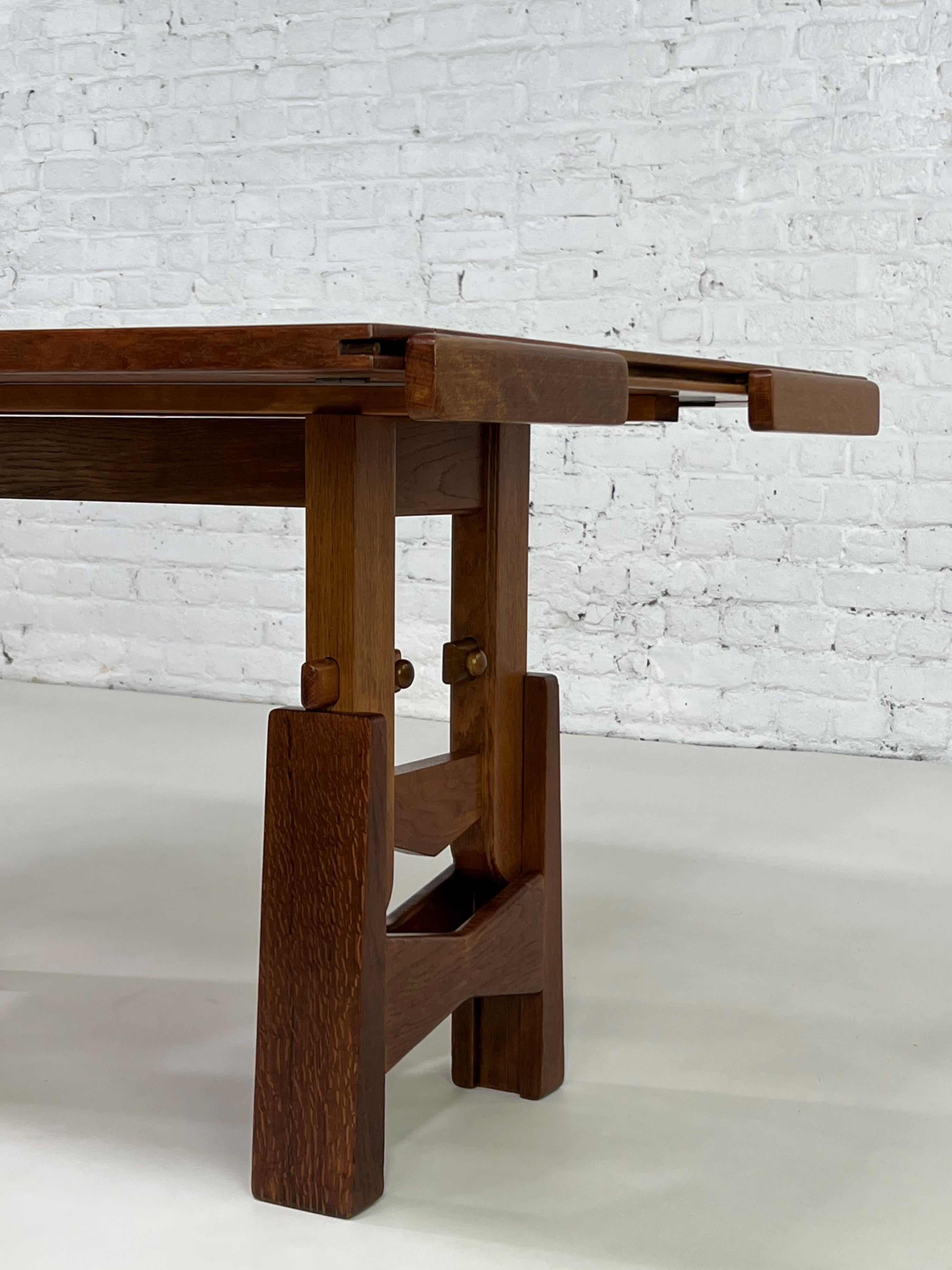 Guillerme und Chambron Französisch 1960er Jahre Design Modular Tisch 