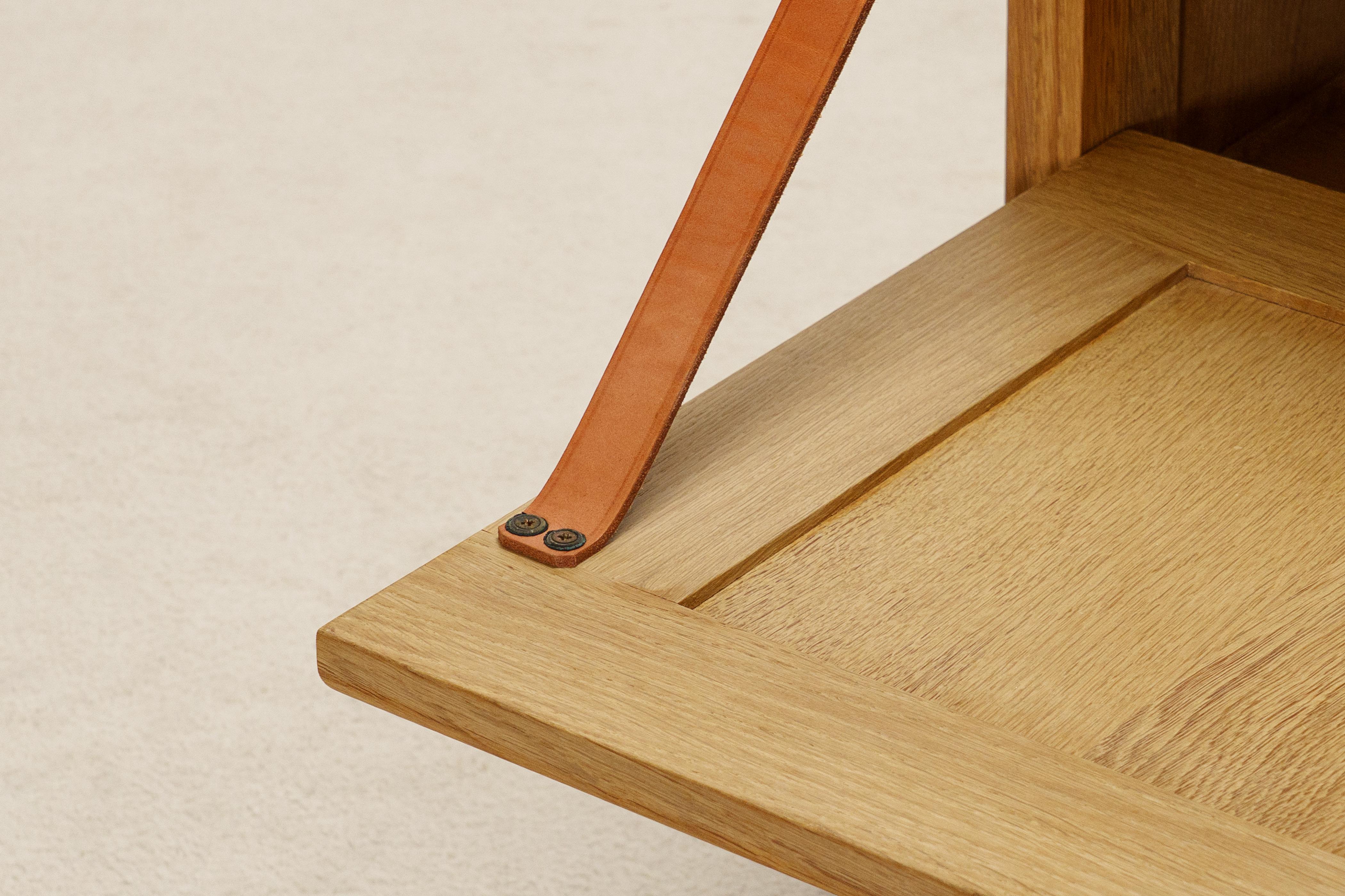 Guillerme and Chambron, Oak Cabinet for Votre Maison