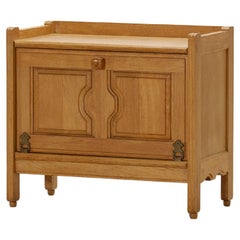 Guillerme and Chambron, Oak Cabinet for Votre Maison", 1960.