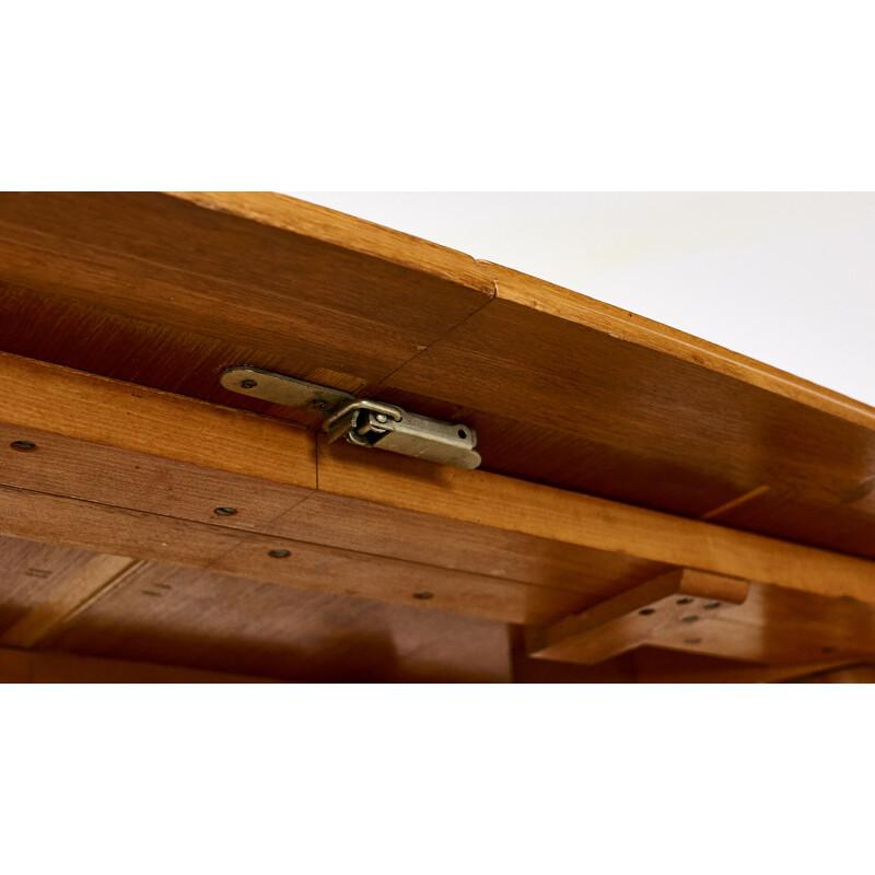 Guillerme and Chambron, table en Oak, Edition Votre Maison circa 1970/1980 en vente 5