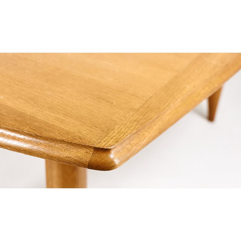 Guillerme and Chambron, table en Oak, Edition Votre Maison circa 1970/1980 Bon état - En vente à Mouscron, WHT